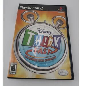 Disney Think Fast The Ultimate Trivia Showdown PlayStation 2